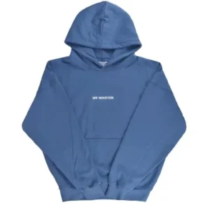 Mr Winston Hoodie Blue Slate Puff