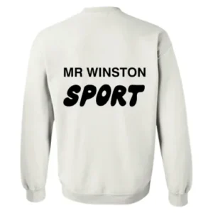 Mr Winston Merch Sweatshirt – White