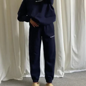 Mr Winston Navy Tracksuit bold Navy