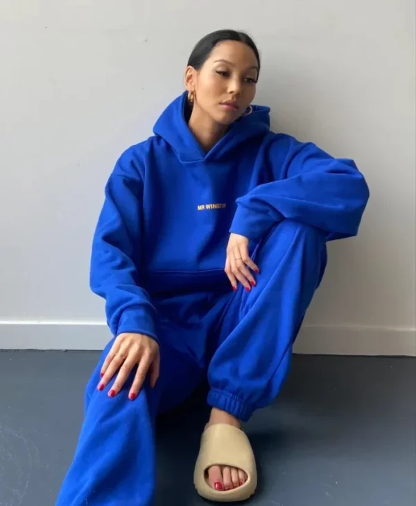 Mr Winston Puff Tracksuit Royal Blue