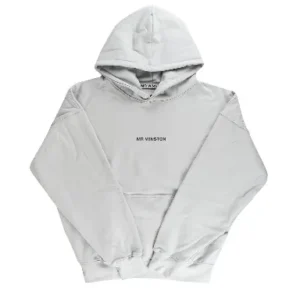 Mr Winston Soft Grey Puff Hoodie