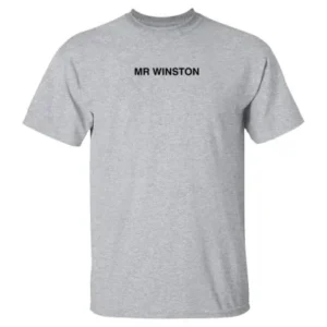 Mr Winston T Shirt Gray